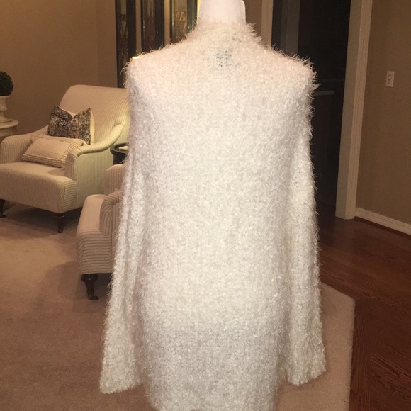 Fuzzy Chunky Cardigan Sweater - Picture 10 of 13